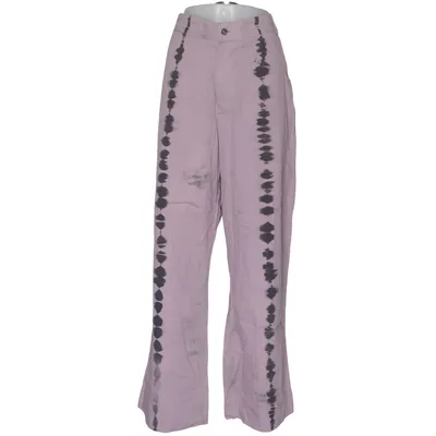 Pantalon (Violet, Noir) de Rabens Saloner Coton