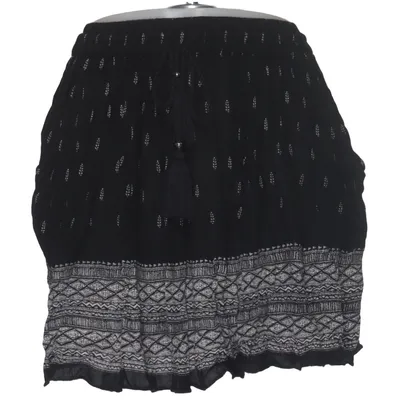 Rok (Zwart, Wit) van Mango Casual Viscose