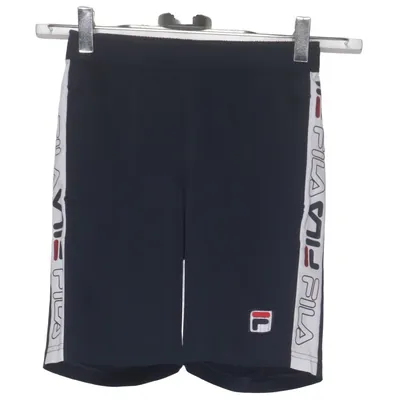 Short de basketball (Bleu, Blanc) de Fila Élasthane, Polyester