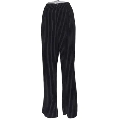 Pants (Black, White) from Fashion Nova Elastane, Polyester