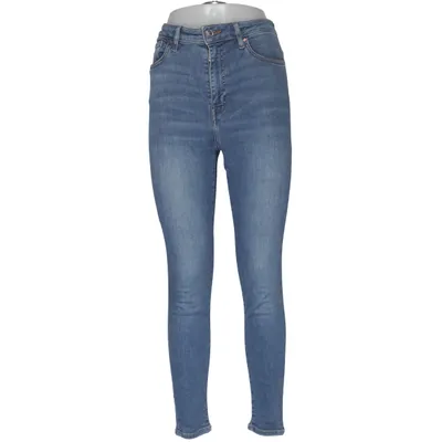 Jeans (Blå) fra Never Denim Bomuld, Elastan, Polyester