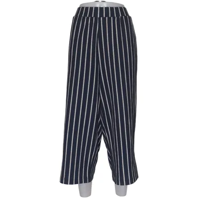 Palazzo broek (Blauw, Wit) van Gina Benotti Elastaan, Polyester