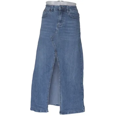 Jeanskjol (Blå) från Hello Miss Bomull, Elastan, Polyester