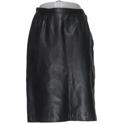 Leather skirt (Black) from Tonnie Design by Margareta Westberg Leather
