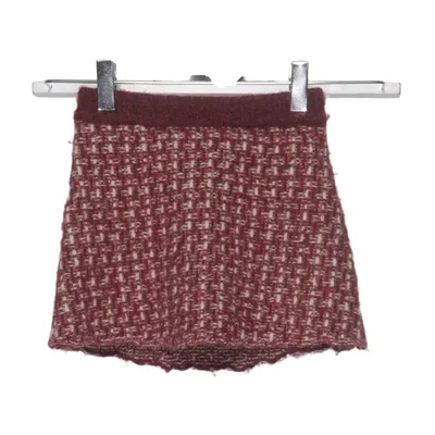 Skirt (Red, White, Multicolored) from Zara Acrylic, Polyester, Wool