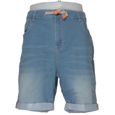 Denim shorts (Blue) from Ronley Cotton, Elastane, Polyester