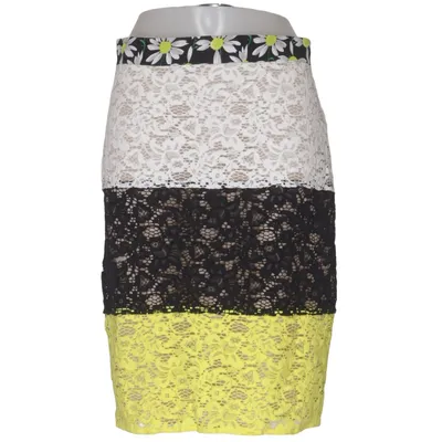 Rok (Wit, Zwart, Geel) van Sportmax Code Katoen, Polyester