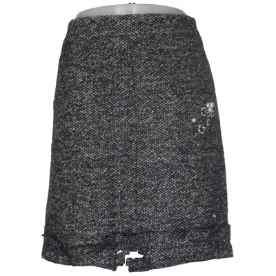 Rok (Grijs) van Sonia Rykiel Alpacawol, Cupro, Mohair, Polyamide