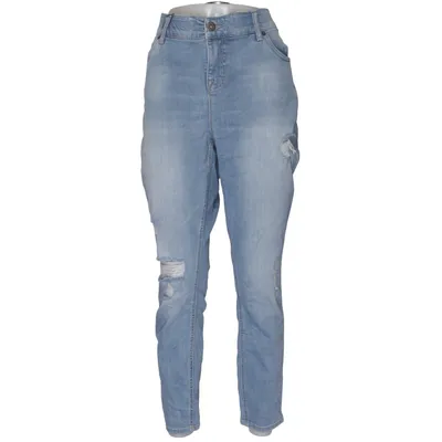 Jean (Bleu) de Torrid Coton, Élasthane, Polyester, Viscose