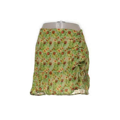 Skirt (Green, Multicolored) from 24Colours Viscose
