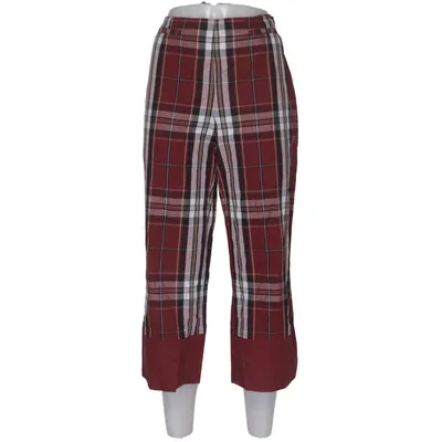 Broek (Rood, Zwart, Wit) van Style Katoen