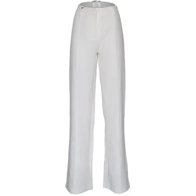 Kostymbyxor (Vit) från Venderby's Elastan, Polyester