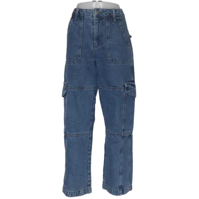 Pantalon cargo (Bleu) de Denim Miss Selfridge Coton