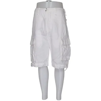 Shorts cargo (Blanc) de Replay Coton, Lin, Polyester