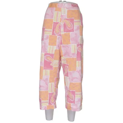 Pants (Pink, Yellow, Multicolored) from Alfred Dunner Cotton, Elastane, Polyester