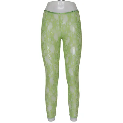 Legging (Vert) de Blutsgeschwister Élasthane, Polyamide