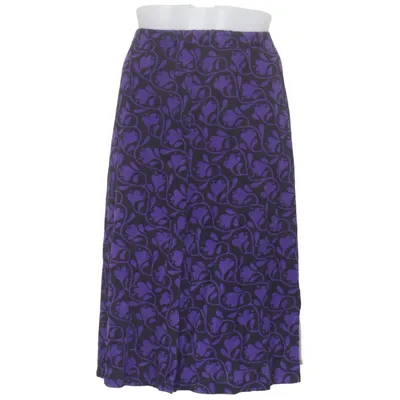Rok (Lila, Zwart) van Vamlingbolaget Katoen, Viscose