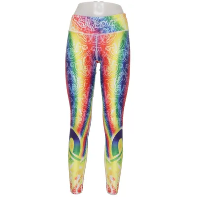 Sportleggings (Meerkleurig) van Gavelo Elastaan, Gerecycled polyester