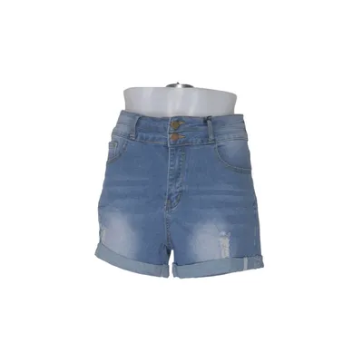 Denim shorts (Blue) from Jeans Elastane, Polyester, Viscose