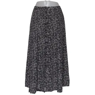 Maxi nederdel (Sort, Hvid) fra Rena Rowan Polyester