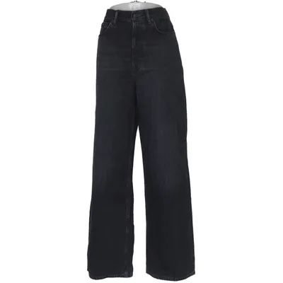 Jeans (1981 U Vintage Black C00090) von Acne Studios Baumwolle, Leder