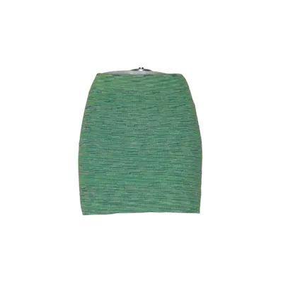Skirt (Green, Multicolored) from VRG GRL Acrylic, Elastane, Polyamide