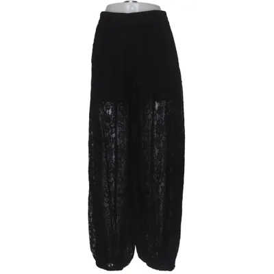 Sarouel (Noir) de Zara Coton, Polyamide, Polyester, Viscose