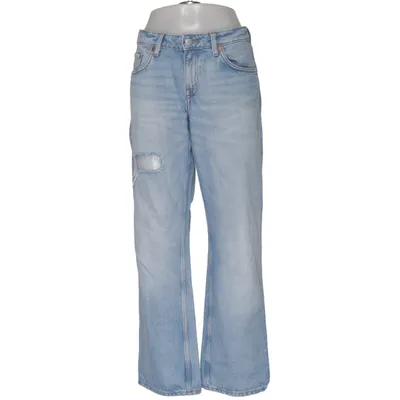 Jeans (Arrow Low Straight Jeans) fra Weekday Bomuld