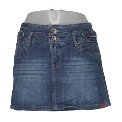 Jeanskjol (Blå) från EDC by ESPRIT Bomull, Elastan