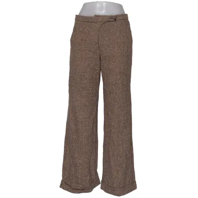 Pants (Brown) from Turnover Acetate, Cupro, Elastane, Polyamide, Polyester, Wool
