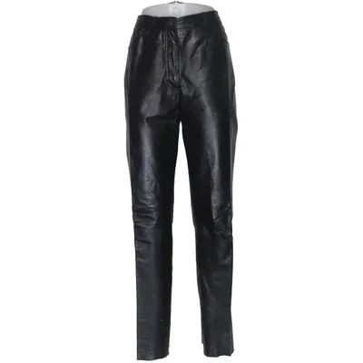 Läderbyxor (Svart) från More Skinn, Polyester