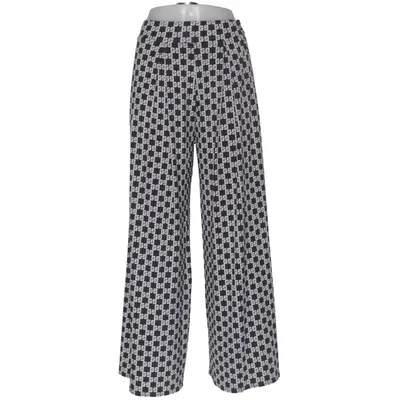 Palazzo broek (Zwart, Wit) van New Feeling Elastaan, Polyester