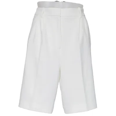 Short (Blanc) de H&M Modern Classic Élasthane, Polyester