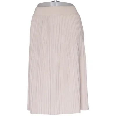 Maxi skirt (Beige) from Zara Knit Polyamide, Viscose