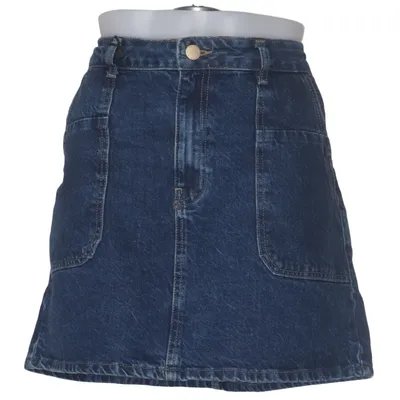 Denim skirt (Blue) from Koton Jeans Cotton