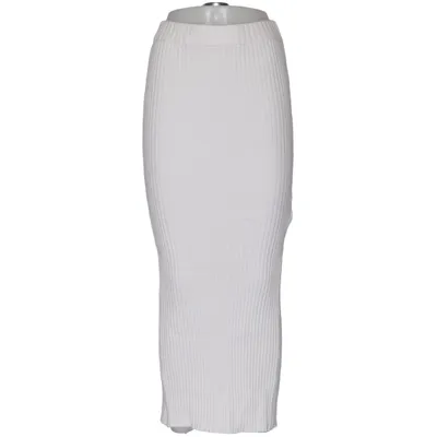Jupe longue (Blanc) de Amisu Polyamide, Polyester, Viscose