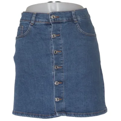 Jeanskjol (Blå) från Mango Denim Bomull, Elastan