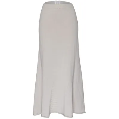 Maxi nederdel (Beige) fra Karin Glasmacher Akryl, Bomuld