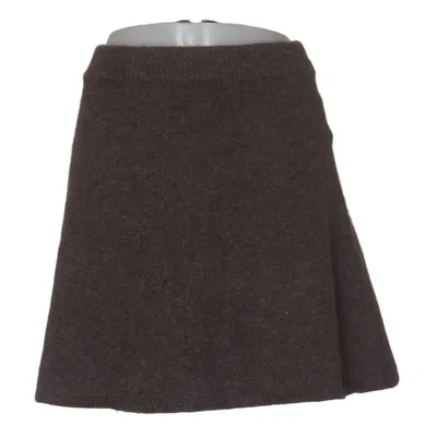 Skirt (Brown) from Neo Noir Acrylic, Elastane, Polyester, Wool
