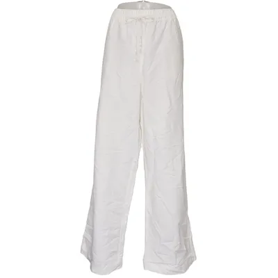 Broek (Wit) van H&M Premium Quality Viscose, Linnen, Katoen, Polyester