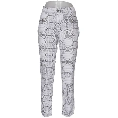 Pantalon (Blanc, Gris) de Oui Coton, Élasthane