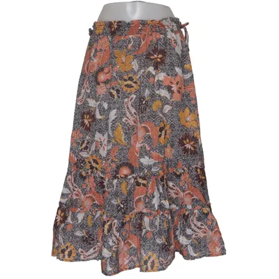 Skirt (Black, Orange, Multicolored) from Yessica by C&A