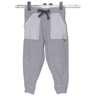 Pantalon de survêtement (Gris) de Kids Coton, Élasthane, Viscose