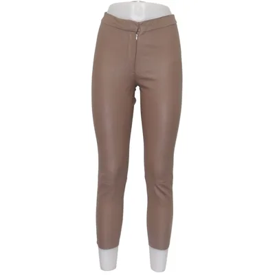 Pantalon en cuir (Marron) de Frontrow