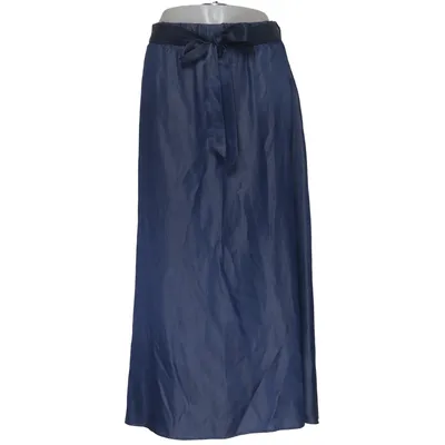 Långkjol (Blå) från Norah Polyester, Viskos