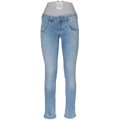Spijkerbroek (Blauw) van Gang Katoen, Elastaan