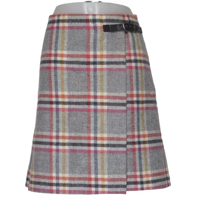 Kjol (Grå, Flerfärgad) från Boden Skinn, Polyester, Ull