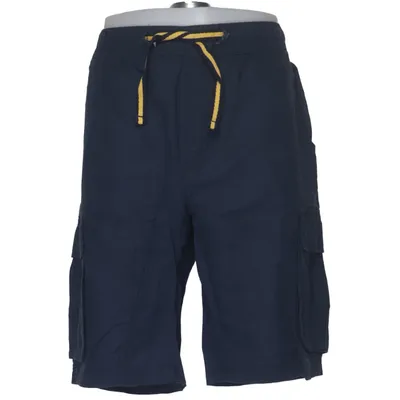 Shorts cargo (Bleu) de Livergy Coton, Lin