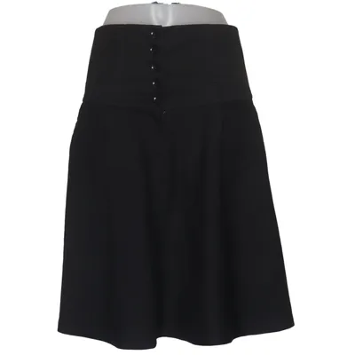 Skirt (Black) from Lindex Elastane, Polyester, Viscose
