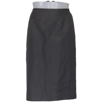 Skirt (Gray) from Kasper Cotton, Polyester, Silk
